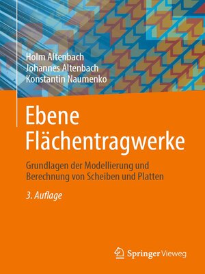 cover image of Ebene Flächentragwerke